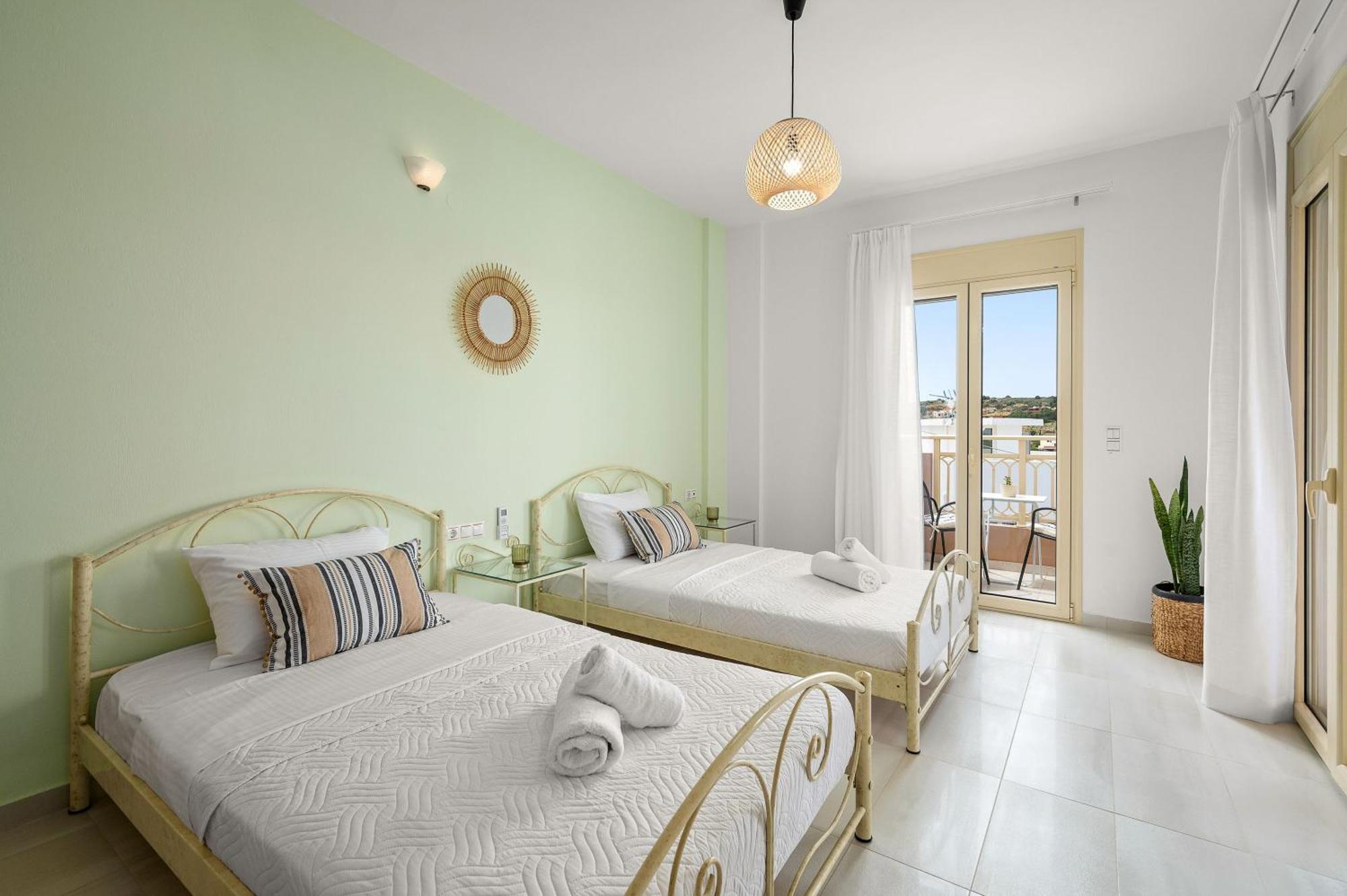 Verkon Villas Seaview Senses Agia Pelagia  Bagian luar foto